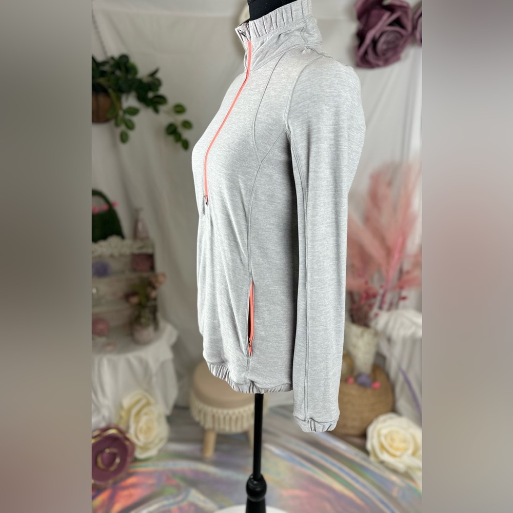 Lululemon Forthright Half Zip Jacket In Heather G… - image 5